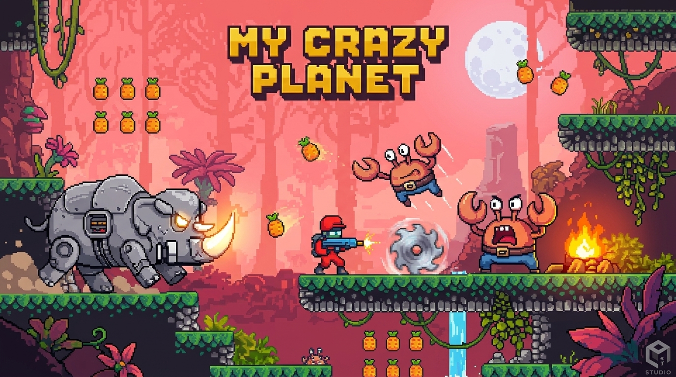 Crazy Planet Retro Action